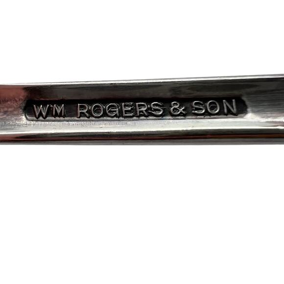 Vintage Wm Rogers IS Exquisite Lot of 6 Teaspoons Silverplate Flatware - Picture 3 of 6